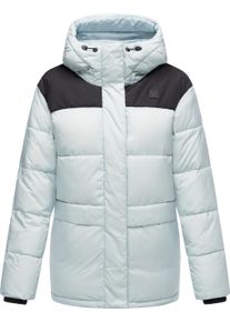 Anorak Ragwear "Steppjacke Wikesh", Damen, Gr. XL, blau (arctic blau), Obermaterial: 100% Nylon NY. 100% Polyester PES. Obermaterial: Futter: 100% Polyester PES. 100% Polyester PES., Jacken Anorak