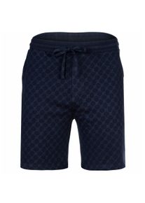 JOOP! Shorts JOOP "Shorts Leisure 1er Pack", Herren, Gr. L, N-Gr, blau, Obermaterial: 96% Baumwolle CO. 4% Elasthan EL., Hosen Shorts
