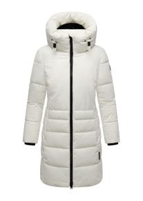 Steppmantel Navahoo "Steppmantel Mondnebel XIV", Damen, Gr. 4XL, wei&szlig; (sanftes wei&szlig;), Obermaterial: 100% Polyester PES. Obermaterial: Futter: 100% Polyester PES. 100% Polyester PES., M&auml;ntel Steppmantel