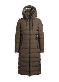 Wintermantel Khujo "Wintermantel Simmie-YM", Damen, Gr. XL, gr&uuml;n (dunkelgr&uuml;n), Obermaterial: 100% Polyester PES. Obermaterial: Futter: 100% Nylon NY. 100% Polyester PES., M&auml;ntel Wintermantel