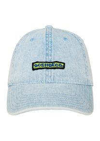 Snapback Cap DC Shoes "Patch It", Herren, blau (blau fog), Baumwolle, Caps Snapback Cap