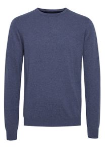 Strickfleece-Pullover Blend "Strickpullover BHNolen", Herren, Gr. 3XL, blau (ensign blau), Obermaterial: 100% Baumwolle CO., Pullover Strickfleece-Pullover