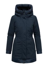 Wintermantel Navahoo "Wintermantel Winterprinzessin 14", Damen, Gr. XXL, blau (navy), Obermaterial: 100% Polyester PES. Obermaterial: Futter: 100% Polyester PES. 100% Polyester PES., M&auml;ntel Wintermantel