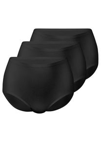 High-Waist-Slip Anita "3er Pack High Waist+ Essential", Damen, Gr. S/M, schwarz, Obermaterial: 80% Polyamid PA. 20% Elasthan EL., Unterhosen High-Waist-Slip