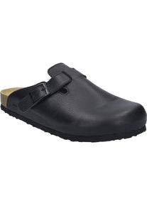 Clog Josef Seibel "Josef 09, schwarz", Herren, Gr. 50, schwarz, Obermaterial: 100% Rindsleder Leather cow., Schuhe Clog