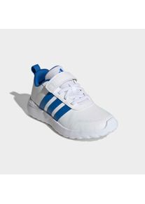 Sneaker adidas Sportswear, M&auml;dchen, Gr. 33, cloud wei&szlig;, bright royal, cloud wei&szlig;, Synthetik, Textil, Schuhe Sneaker, mit Klettverschluss, f&uuml;r Kinder