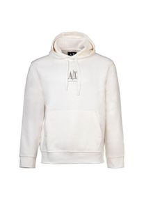 Sweatshirt Armani Exchange "Sweatshirt", Herren, Gr. XL, wei&szlig;, Obermaterial: 79% Baumwolle CO. 17% Polyester PES. 4% Elasthan EL., Sweatshirts Sweatshirt