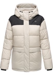 Anorak Ragwear "Steppjacke Wikesh", Damen, Gr. S, grau (zinc), Obermaterial: 100% Nylon NY. 100% Polyester PES. Obermaterial: Futter: 100% Polyester PES. 100% Polyester PES., Jacken Anorak