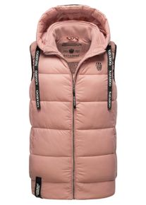 Steppweste Navahoo "Steppweste Kassidy", Damen, Gr. XS, rosa (powder rose), Obermaterial: 100% Nylon NY. Futter: 100% Polyester PES. 100% Polyester PES., Westen Steppweste