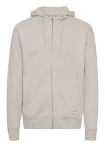 !Solid Sweatjacke SOLID "Sweatjacke SDLenz", Herren, Gr. L, beige (oatmeal), Obermaterial: 60% Baumwolle CO. 40% Polyester PES., Sweatjacken Sweatjacke