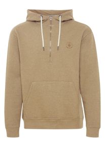 Kapuzenpullover Blend "Hoodie BHSweatshirt", Herren, Gr. S, braun (crockery), Obermaterial: 50% Baumwolle CO. 50% Polyester PES., unifarben, normal, Rundhals, Pullover Kapuzenpullover