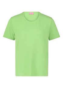 T-Shirt Betty Barclay "Basic Shirt mit Struktur", Damen, Gr. 48, gr&uuml;n (apple), Obermaterial: 95% Baumwolle CO. 5% Elasthan EL., Shirts T-Shirt