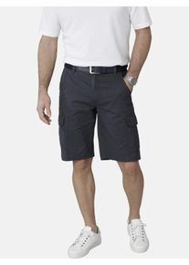 Bermudas Babista "Bermuda ZANMO", Herren, Gr. 48, N-Gr, blau (dunkelblau), Obermaterial: 100% Baumwolle CO., regular fit, Hosen Bermudas