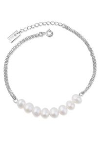 Armband AILORIA "Armband Silber/wei&szlig;e Perle MAKANI", wei&szlig;, Armb&auml;nder, Damen, Armband