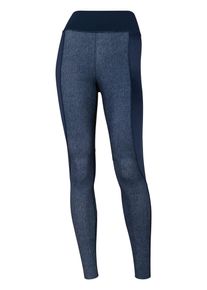 Sporthose Anita "Sport Tights Sport Tights Compression", Damen, Gr. 46, N-Gr, blau (jeans), Obermaterial: 72% Polyamid PA. 28% Elasthan EL., Hosen Sporthose