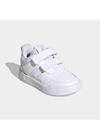 Sneaker adidas Sportswear "TENSAUR SPORT 3.0 KIDS", M&auml;dchen, Gr. 26, cloud wei&szlig;, ftwr wei&szlig;, grau one, Synthetik, Textil, Schuhe Sneaker, f&uuml;r Kinder, mit Klettverschluss
