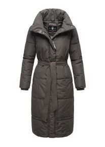 Steppmantel Navahoo "Steppmantel Mirenaa", Damen, Gr. L, grau (anthrazit), Obermaterial: 100% Polyester PES. Obermaterial: Futter: 100% Polyester PES. 100% Polyester PES., M&auml;ntel Steppmantel