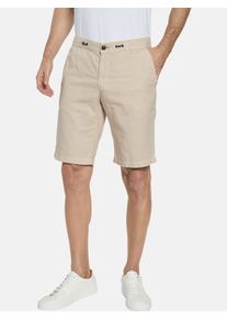 Bermudas Babista "Bermuda VIENTINO", Herren, Gr. 62, N-Gr, beige, Obermaterial: 55% Leinen LI. 45% Baumwolle CO., Hosen Bermudas
