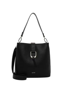 Beuteltasche SURI FREY "Beutel SFY Keely", Damen, Gr. B/H/T: 28cm x 29cm x 12,5cm 0, schwarz (schwarz 100), Polyurethan, Taschen Beuteltasche
