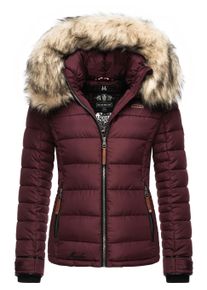 Winterjacke Marikoo "Winterjacke Lerikaa", Damen, Gr. L, rot (wine), Obermaterial: 100% Polyester PES. Obermaterial: Futter: 100% Polyester PES. 100% Polyester PES., Jacken Winterjacke