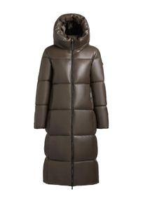 Steppmantel Khujo "Steppmantel Destiny", Damen, Gr. XXL, braun, Obermaterial: 100% Polyurethan PU. Obermaterial: Futter: 100% Polyester PES. 100% Polyester PES., M&auml;ntel Steppmantel