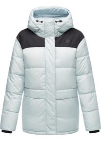 Anorak Ragwear "Steppjacke Wikesh", Damen, Gr. M, blau (arctic blau), Obermaterial: 100% Nylon NY. 100% Polyester PES. Obermaterial: Futter: 100% Polyester PES. 100% Polyester PES., Jacken Anorak