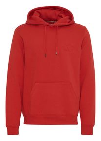 Kapuzenpullover Blend "Kapuzenpullover BHSweatshirt", Herren, Gr. XL, rot (valiant poppy), Obermaterial: 50% Baumwolle CO. 50% Polyester PES., Pullover Kapuzenpullover
