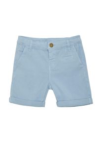 Chinoshorts EN FANT "Chinoshorts ENShorts", Jungen, Gr. 104, N-Gr, blau (dusty blau), Obermaterial: 98% Baumwolle CO. 2% Elasthan EL., Hosen Chinoshorts