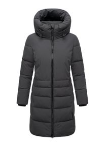 Steppmantel Navahoo "Steppmantel Mondnebel XIV", Damen, Gr. 4XL, schwarz (anthrazit), Obermaterial: 100% Polyester PES. Obermaterial: Futter: 100% Polyester PES. 100% Polyester PES., M&auml;ntel Steppmantel