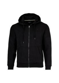 Sweatshirt Replay "Sweatjacke Sweatshirt, BRUSHED FLEECE", Herren, Gr. L, schwarz, Obermaterial: 80% Baumwolle CO. 20% Polyester PES., Sweatshirts Sweatshirt