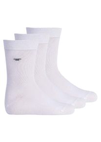 Kurzsocken Tom Tailor "Socken 3er Pack", M&auml;dchen, Gr. 35-38, wei&szlig;, Obermaterial: 77% Baumwolle CO. 20% Polyamid PA. 3% Elasthan EL., Socken Kurzsocken