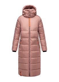 Steppmantel Navahoo "Steppmantel Kristallblume", Damen, Gr. XL, lila (pastel lila), Obermaterial: 100% Polyester PES. Obermaterial: Futter: 100% Polyester PES. 100% Polyester PES., M&auml;ntel Steppmantel