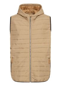 Steppweste Blend "Steppweste BHEDMAR", Herren, Gr. XL, beige (cornstalk melange), Obermaterial: 100% Polyester PES., Westen Steppweste