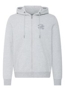 Kapuzensweatjacke Blend "Kapuzensweatjacke BHBest", Herren, Gr. XXL, grau (stone mix), Obermaterial: 55% Polyester PES. 45% Baumwolle CO., Sweatjacken Kapuzensweatjacke