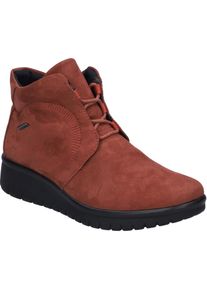 Schn&uuml;rschuh Josef Seibel "Calais 80, rot", Damen, Gr. 42, rot, Obermaterial: 100% Textilmaterial TEXMAT., Schuhe Schn&uuml;rschuh