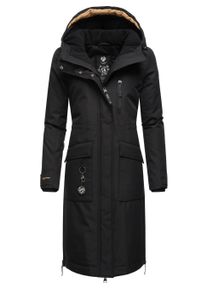 Wintermantel Ragwear "Wintermantel Refutura Remake", Damen, Gr. 5XL, schwarz, Obermaterial: 100% Polyester Pol. recyc.. Obermaterial: Futter: 100% Polyester Pol. recyc.. 100% Polyester PES., M&auml;ntel Wintermantel