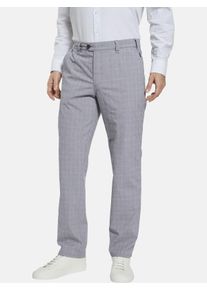 Anzughose Babista "Hose BENZIATO", Herren, Gr. 29, braun (braun grau kariert), regular fit, Hosen Anzughose, im klassischen Design