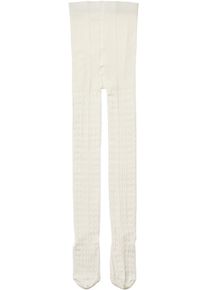 Strumpfhose Wheat "Izzy", M&auml;dchen, Gr. 62 (68), rosa (powder), Obermaterial: 73% Baumwolle, 25% Polyester, 2% Elasthan, unifarben, elastisch, Strumpfhosen Strumpfhose, im tollen Jacquardmuster