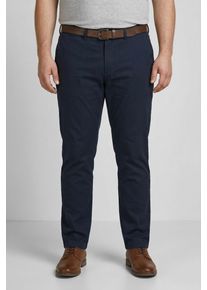 Jack & Jones PlusSize Chinohose "JPSTMARCO ADAM BELTED CHINO PLS", Herren, Gr. 46 (6XL), L&auml;nge 30, schwarz navy, Web, Obermaterial: 98% Baumwolle, 2% Elasthan, JACK & JONES PLUSSIZE, unifarben, slim fit kn&ouml;chellang, Hosen Chinohose
