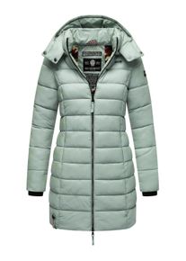 Steppmantel Marikoo "Steppmantel Abendsternchen", Damen, Gr. 4XL, gr&uuml;n (smokey mint), Obermaterial: 100% Nylon NY. Obermaterial: Futter: 100% Polyester PES. 100% Polyester PES., M&auml;ntel Steppmantel