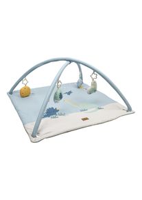 Krabbeldecke Sterntaler "Spielbogen DINO Rexi", Baby, grau (graublau), Obermaterial: 100% Polyester PES., Wohndecken Krabbeldecke