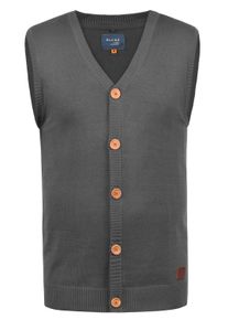 Longpullunder Blend "Pullunder BHLennardo", Herren, Gr. L, grau (pewter mix), Obermaterial: 50% Baumwolle CO. 50% Polyacryl PAN., Pullover Longpullunder