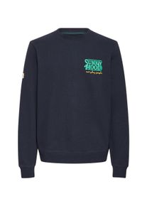 Longpullover Blend "Sweater BHSun", Herren, Gr. S, schwarz (salute), Obermaterial: 100% Baumwolle CO., Pullover Longpullover