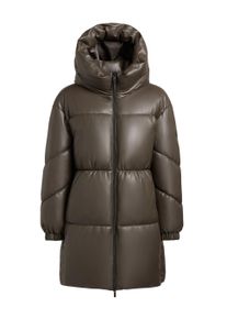 Wintermantel Khujo "Wintermantel Lorsa", Damen, Gr. XL, braun, Obermaterial: 100% Polyurethan PU. Obermaterial: Futter: 100% Polyester PES. 100% Polyester PES., M&auml;ntel Wintermantel