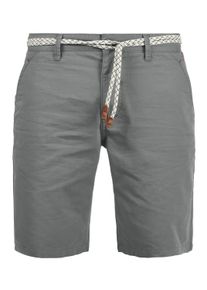 Chinoshorts Blend "Chinoshorts BHRagna", Herren, Gr. XXL, N-Gr, grau (aluminium), Obermaterial: 100% Baumwolle CO., Hosen Chinoshorts
