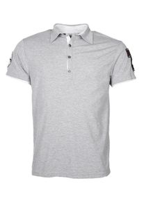 T-Shirt Top Gun "Polo Heaven TG20191001", Damen, Gr. S, grau, Obermaterial: 93% Baumwolle CO. 7% Elasthan EL., Shirts T-Shirt