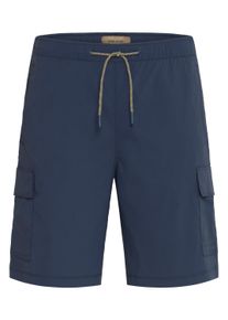 Cargoshorts Blend "Cargoshorts BHEDGAR CARGO", Herren, Gr. 3XL, N-Gr, blau (marineblaus), Obermaterial: 97% Nylon NY. 3% Elasthan EL., Hosen Cargoshorts