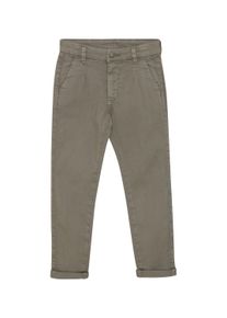 Chinohose Minymo "Chinohose MIPants Twill", M&auml;dchen, Gr. 98, N-Gr, braun (timber wolf), Obermaterial: 97% Baumwolle CO. 3% Elasthan EL., Hosen Chinohose