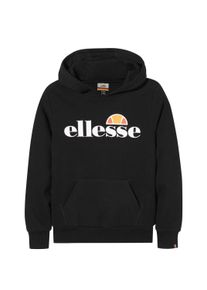 Sweatshirt Ellesse "Sweatshirt ISOBEL OH HOODY JNR", M&auml;dchen, Gr. 128-134, schwarz, Obermaterial: 80% Baumwolle CO. 20% Polyester PES., Sweatshirts Sweatshirt