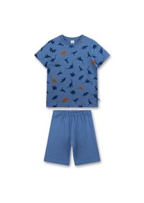 Schlafanzug Sanetta "Pyjama", Jungen, Gr. 140, blau, Obermaterial: 100% Baumwolle CO., Homewear-Sets Schlafanzug